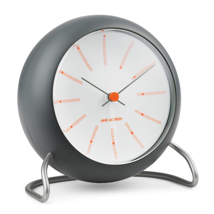 AJ Bankers bordur Ø11 cm, Mørkegrå Arne Jacobsen Clocks