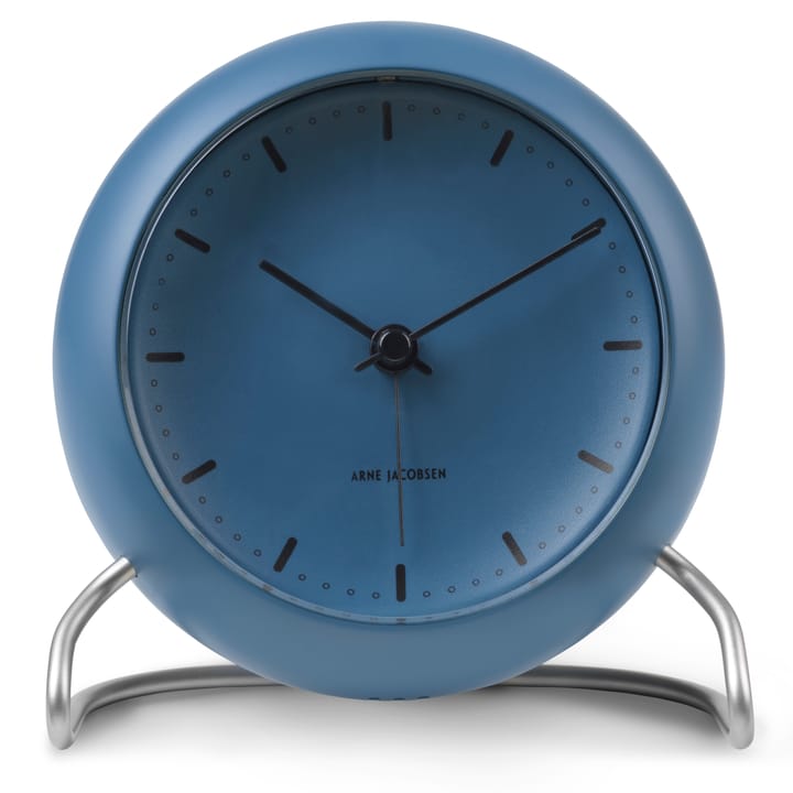 AJ City Hall bord ur, Stone blue Arne Jacobsen Clocks