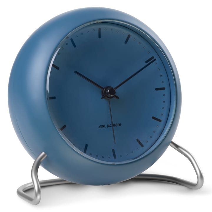 AJ City Hall bord ur, Stone blue Arne Jacobsen Clocks