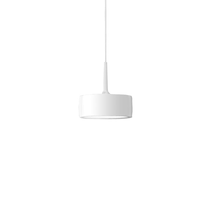 Riff Puck pendel, hvid, large, LED Ateljé Lyktan
