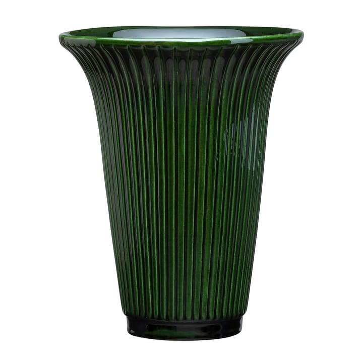 Daisy vase glaseret Ø20 cm, Grøn Bergs Potter