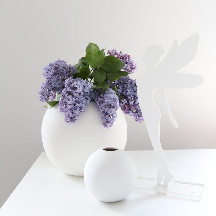 Ball vase white, 10 cm Cooee Design