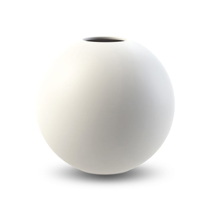 Ball vase white, 20 cm Cooee Design