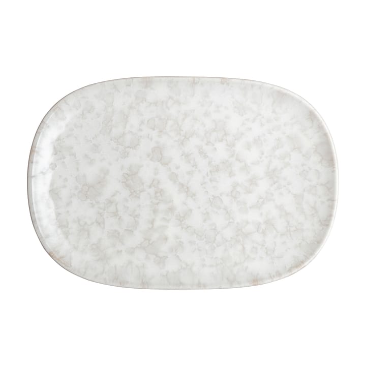Modus Marble tallerken 17,5x26 cm, Hvid Denby