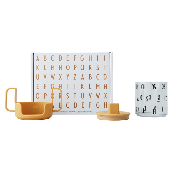Grow with your cup kop, Mustard Design Letters