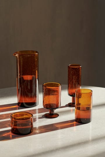 Oli vandglas højt 22 cl - Amber - ferm LIVING