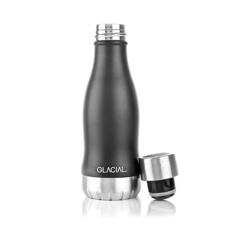 Glacial vandflaske 280 ml, Matte black Glacial