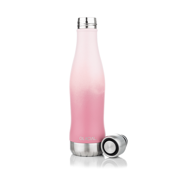 Glacial vandflaske active 400 ml, Pink fade Glacial
