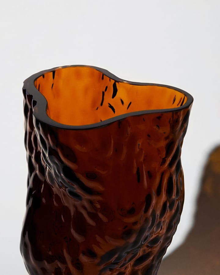 Ostrea Rock vase glas 30 cm, Rust Hein Studio