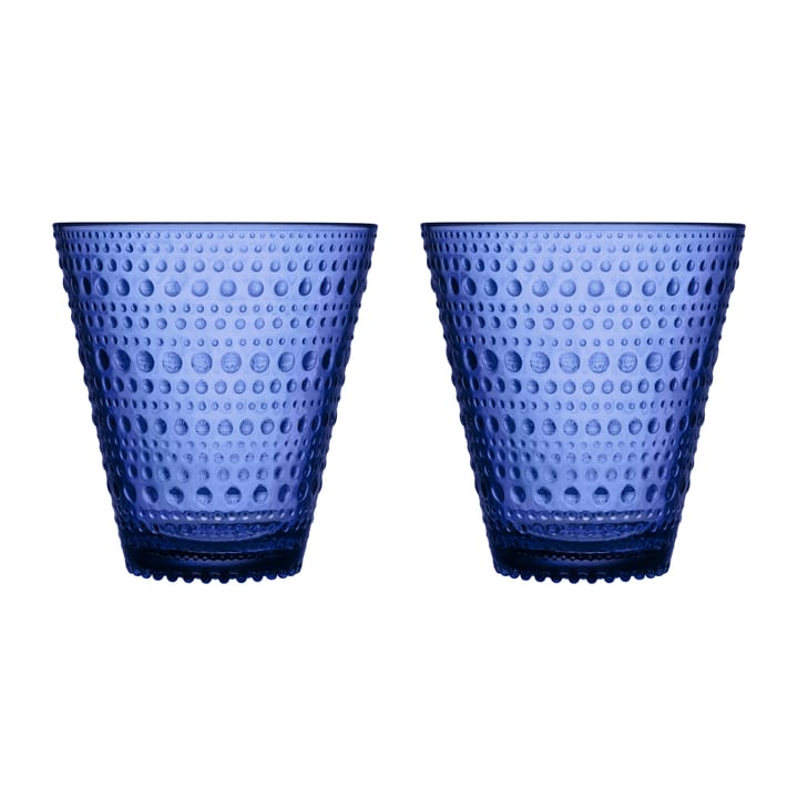 Kastehelmi glas 30 cl 2 stk, Ultra marineblå Iittala