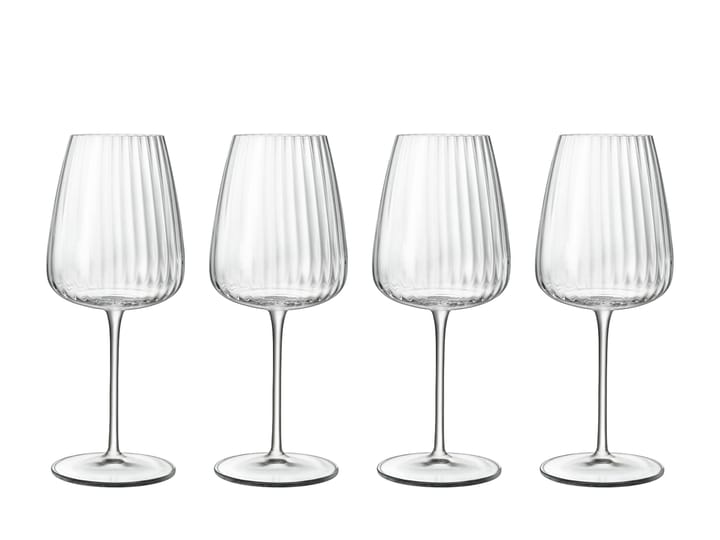 Hvidvinsglas Chardonnay Optica 4-pak, 55 cl Luigi Bormioli