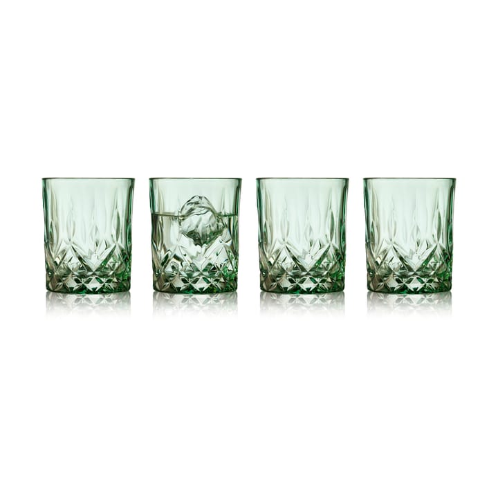 Sorrento whiskyglas 32 cl 4-pak, Green Lyngby Glas