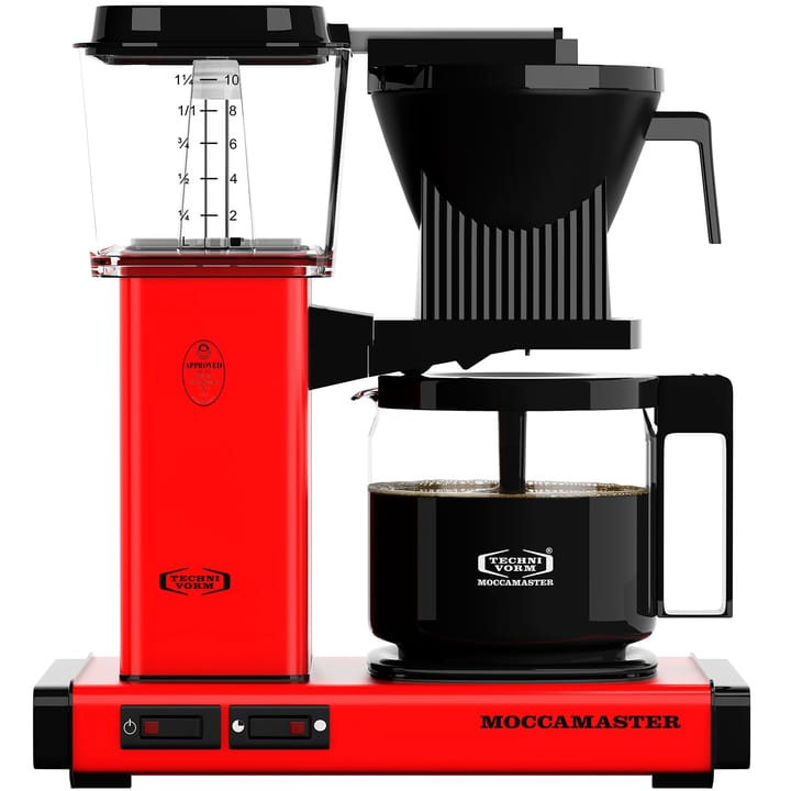 Automatisk kaffebrygger 1,25 l, Rød Moccamaster