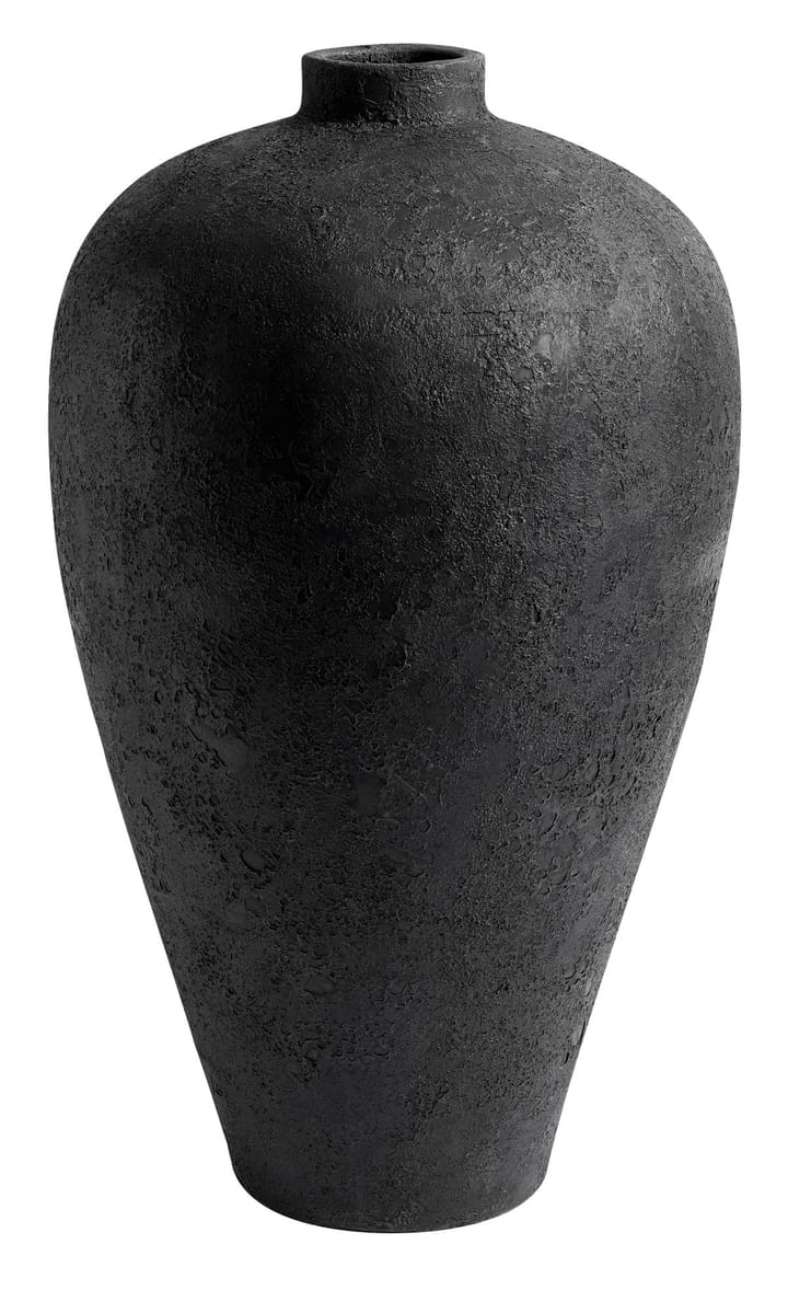Luna krukke 80 cm, Sort-terracotta MUUBS