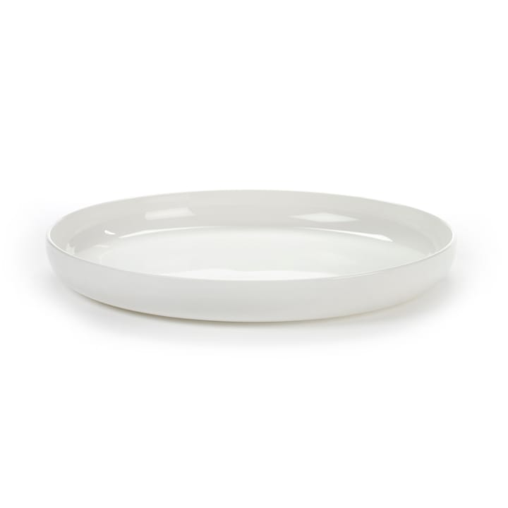Base tallerken med høj kant hvid, 24 cm Serax