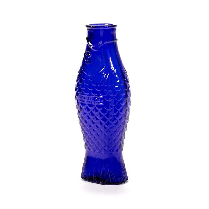 Fish & Fish glasflaske 1 L, Cobalt blue Serax