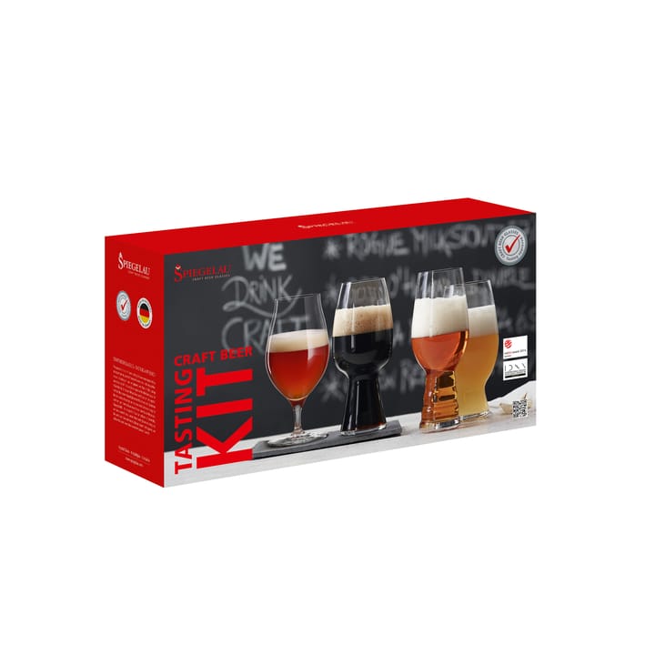 Beer Classics ølsmagningssæt – 4 stk., klar Spiegelau