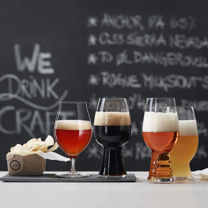 Beer Classics ølsmagningssæt – 4 stk., klar Spiegelau