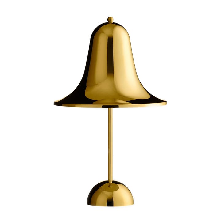 Pantop bærbar bordlampe 30 cm, Shiny brass Verpan