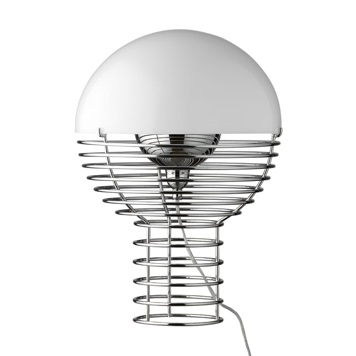 Wire bordlampe Ø40 cm, Hvid Verpan