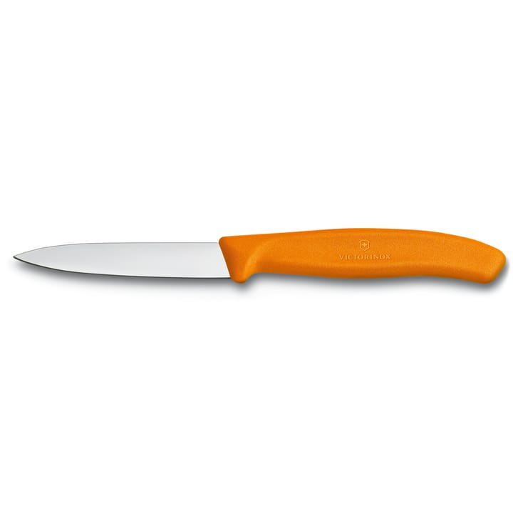 Swiss Classic grøntsagskniv/universalkniv 8 cm, Orange Victorinox