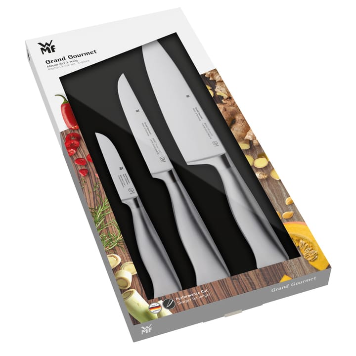 Grand Gourmet knivsæt 3 dele, Rustfrit stål WMF
