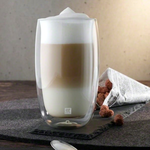 Sorrento latte macchiato glas 2-pak, 2-pak Zwilling
