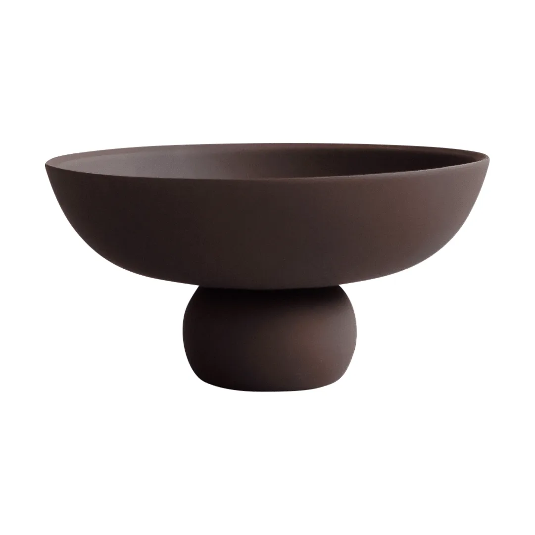 Baburu skål Ø20 cm, Chocolate brown 101 Copenhagen