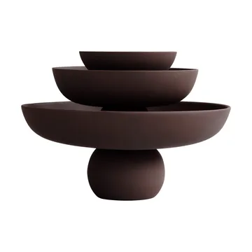 Baburu skål Ø30 cm - Chocolate brown - 101 Copenhagen