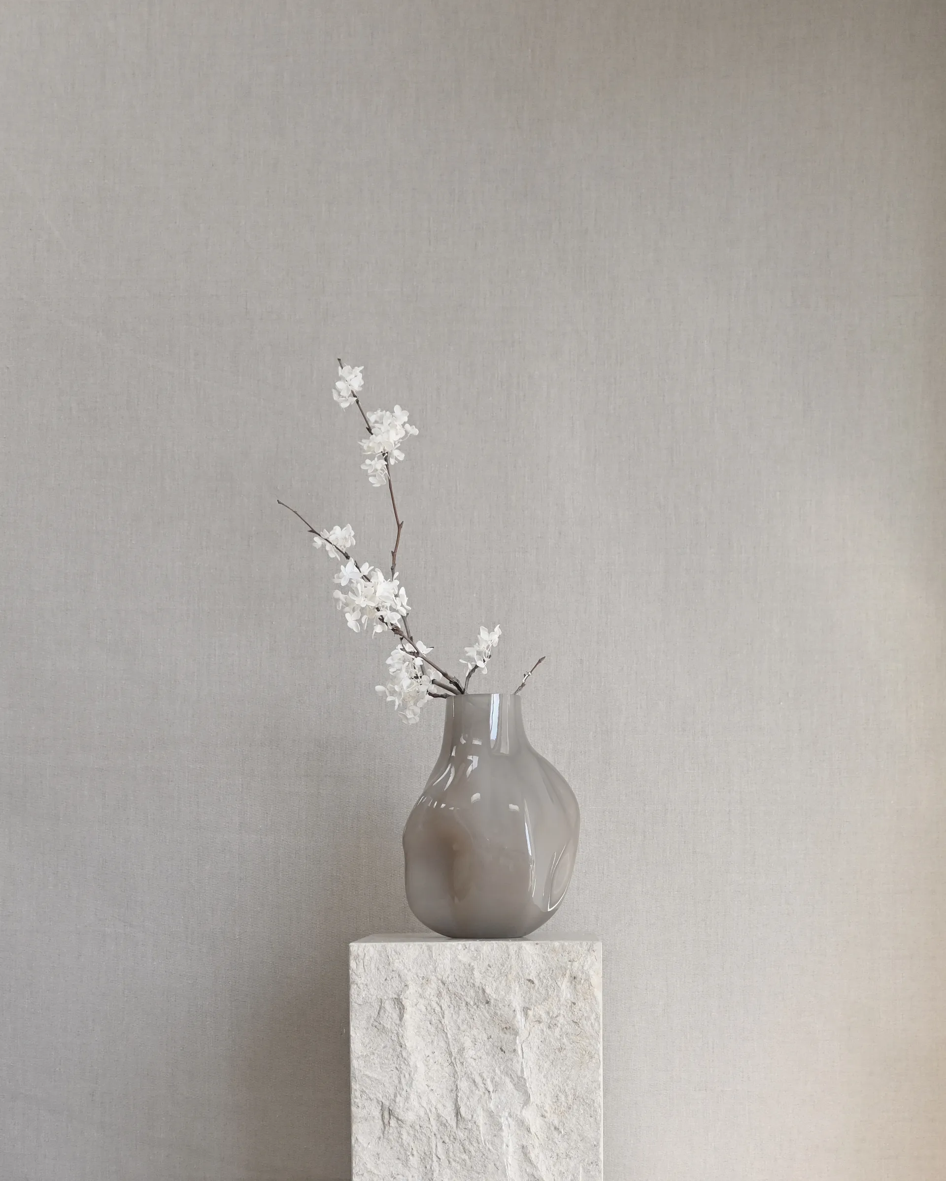 Bakku vase medio, Smoked desert 101 Copenhagen