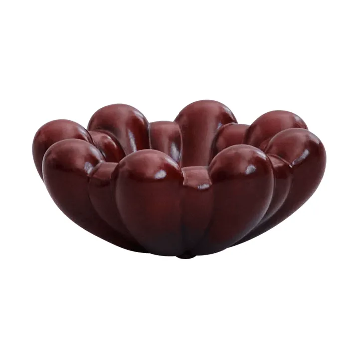 Bloom tray skål mini - Maroon - 101 Copenhagen
