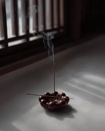 Bloom tray skål mini - Maroon - 101 Copenhagen