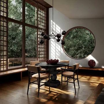 Bloom tray skål stor - Maroon - 101 Copenhagen
