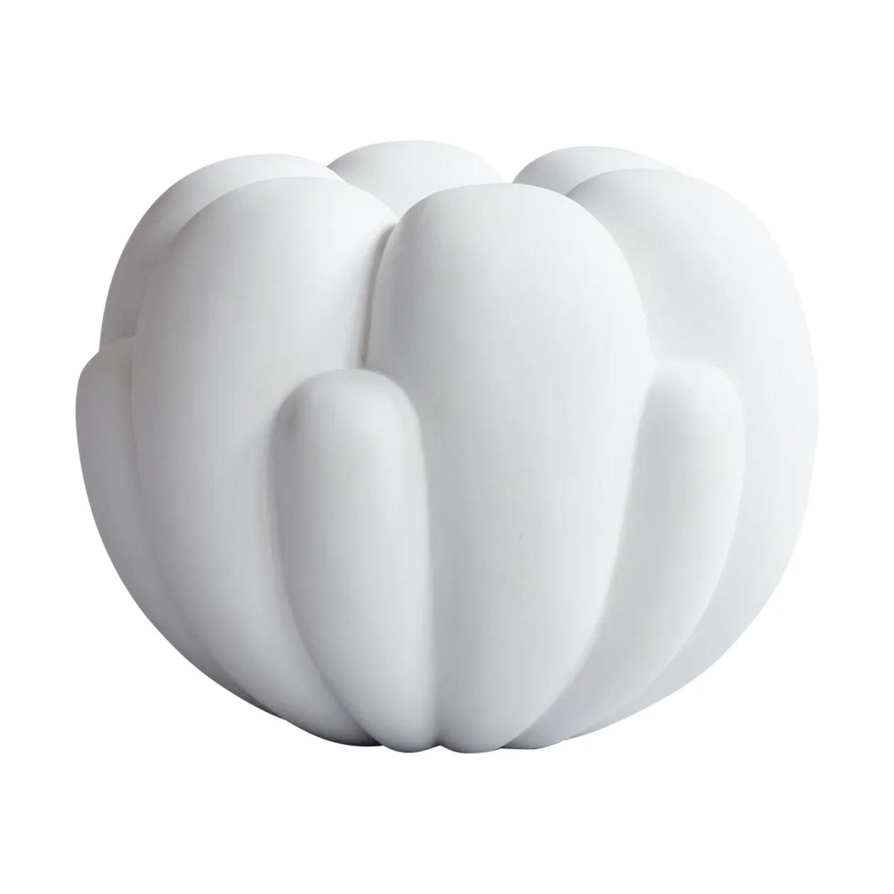 Bloom vase petit 22,5x24 cm, Bone white 101 Copenhagen
