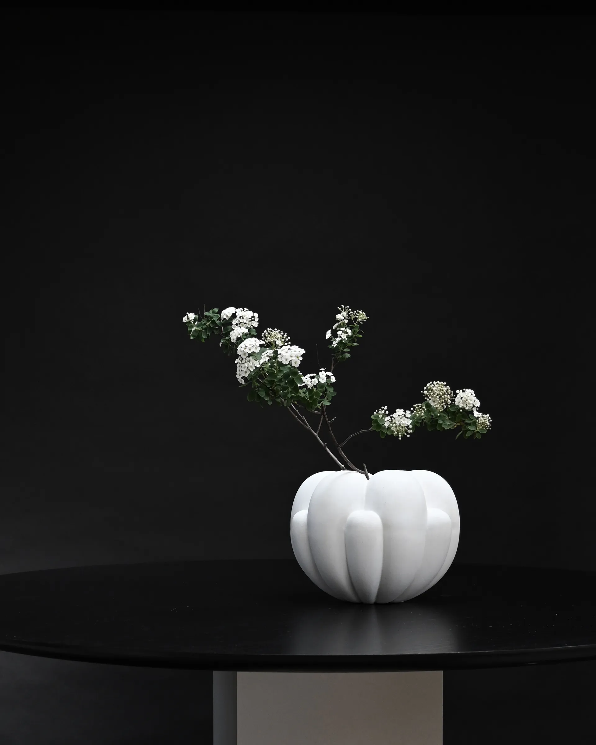 Bloom vase petit 22,5x24 cm, Bone white 101 Copenhagen