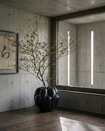Bloom vase Stor - Mørkegrøn - 101 Copenhagen