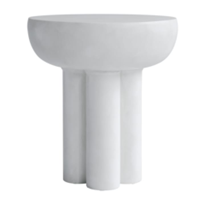 Crown sidebord tall Ø45 cm, Bone white 101 Copenhagen