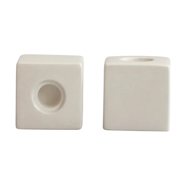 Cube lysestage 2-pak - High Glaze Birch - 101 Copenhagen