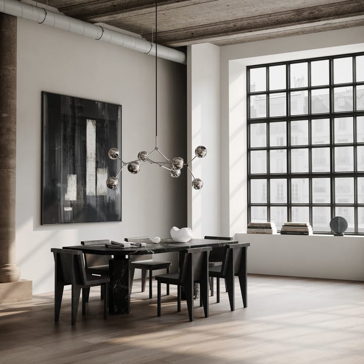 Drop Chandelier Globe lysekrone, Chrome 101 Copenhagen