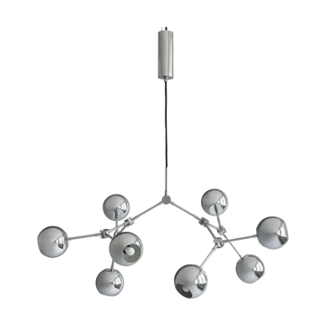 Drop Chandelier Globe lysekrone mini - Chrome - 101 Copenhagen