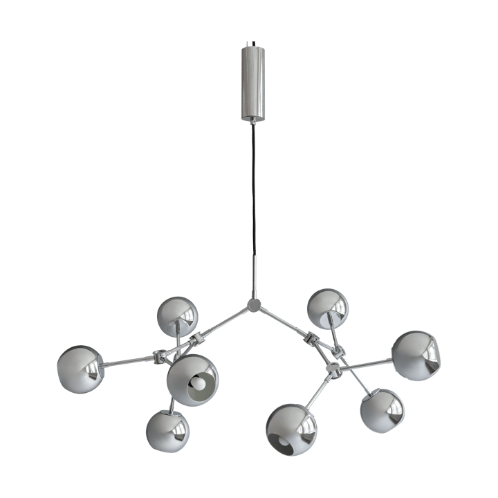Drop Chandelier Globe lysekrone mini - Chrome - 101 Copenhagen
