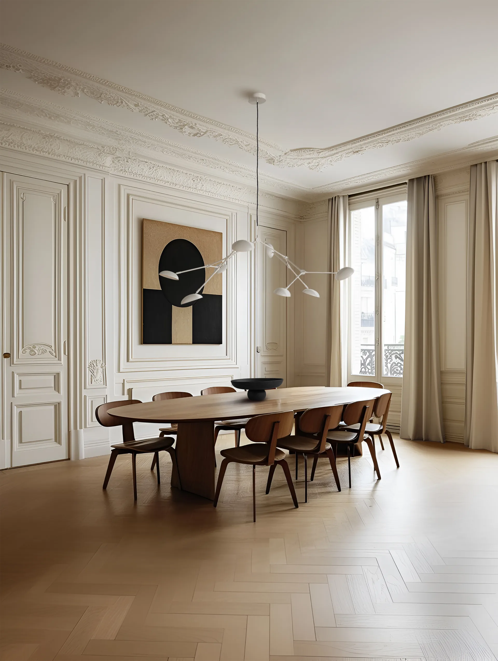 Drop Chandelier lysekrone, Hvid 101 Copenhagen