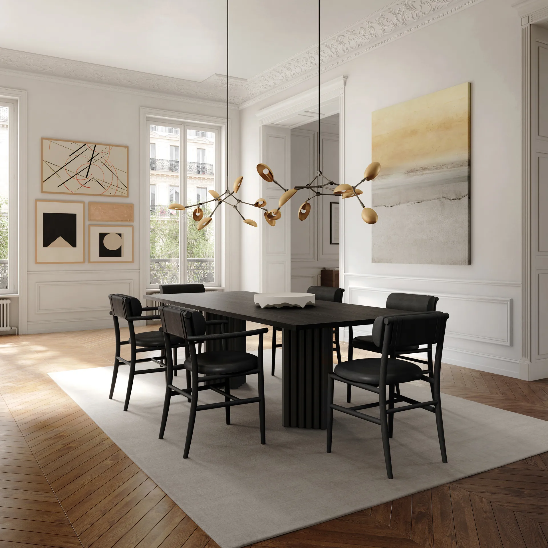 Drop Chandelier lysekrone mini, Messing 101 Copenhagen