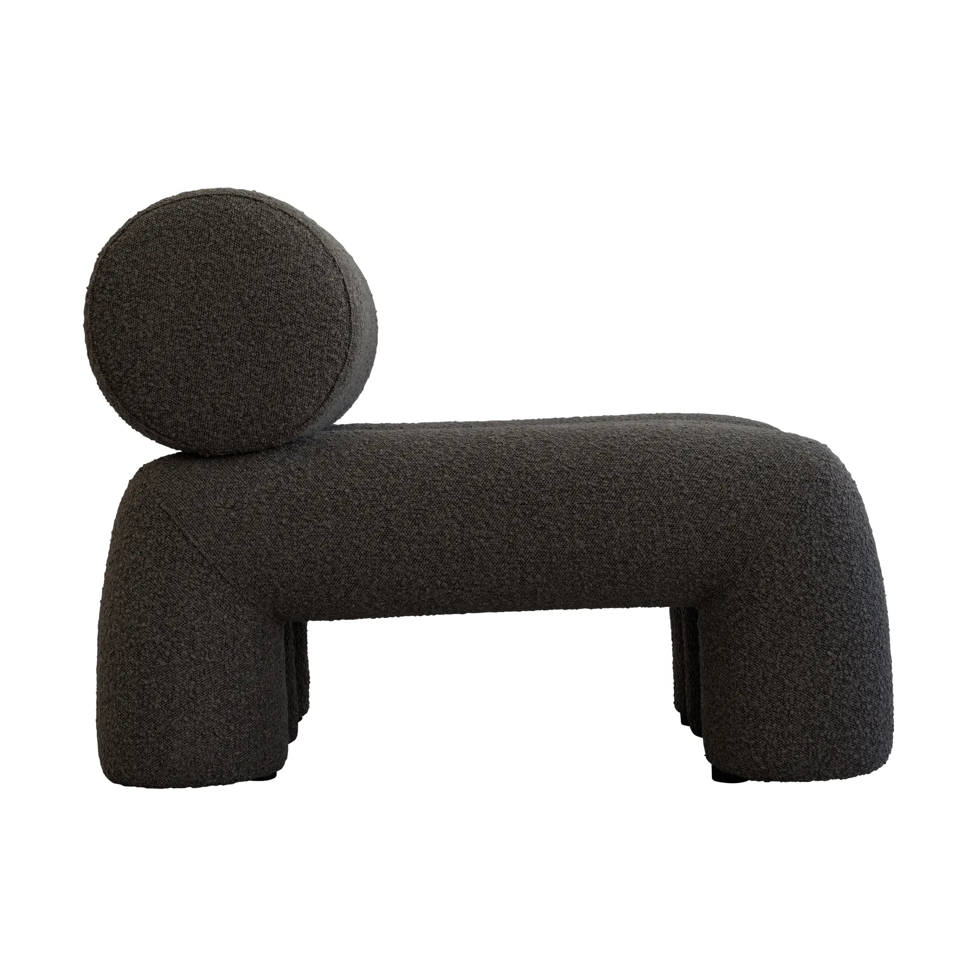 Foku Chair loungelænestol, Deep taupe 101 Copenhagen