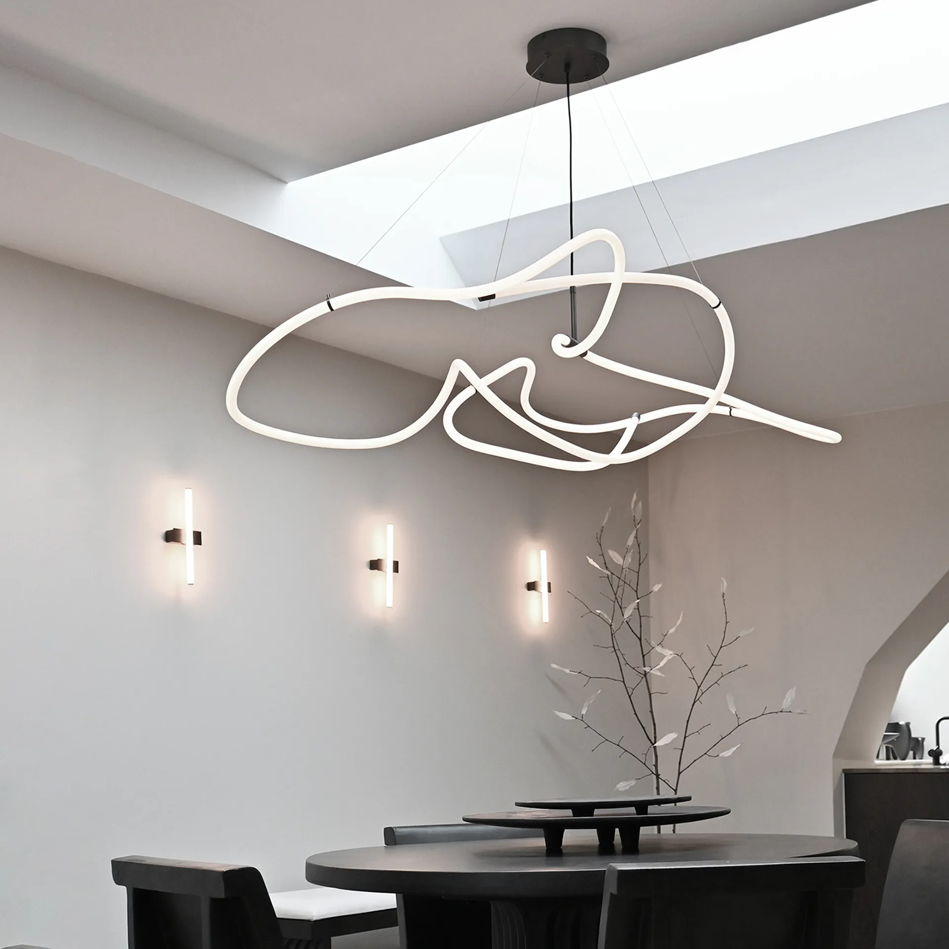 Ghost Chandelier big loftslampe, Bronze 101 Copenhagen