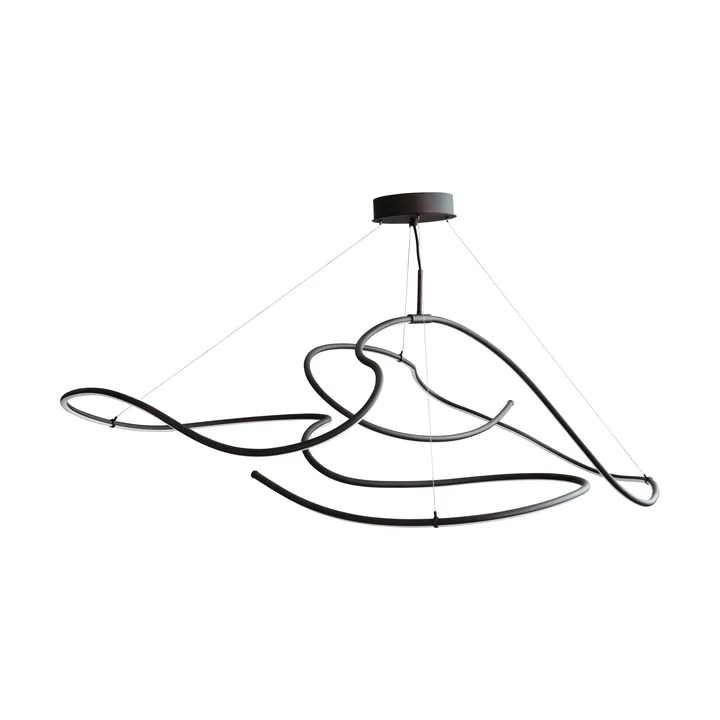 Ghost Chandelier big loftslampe - Burned black - 101 Copenhagen