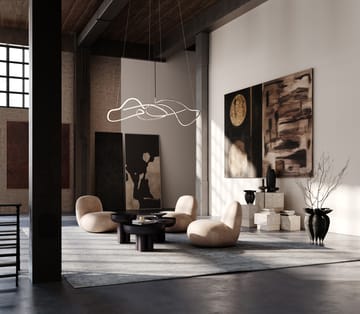 Ghost Chandelier big loftslampe - Chrome - 101 Copenhagen