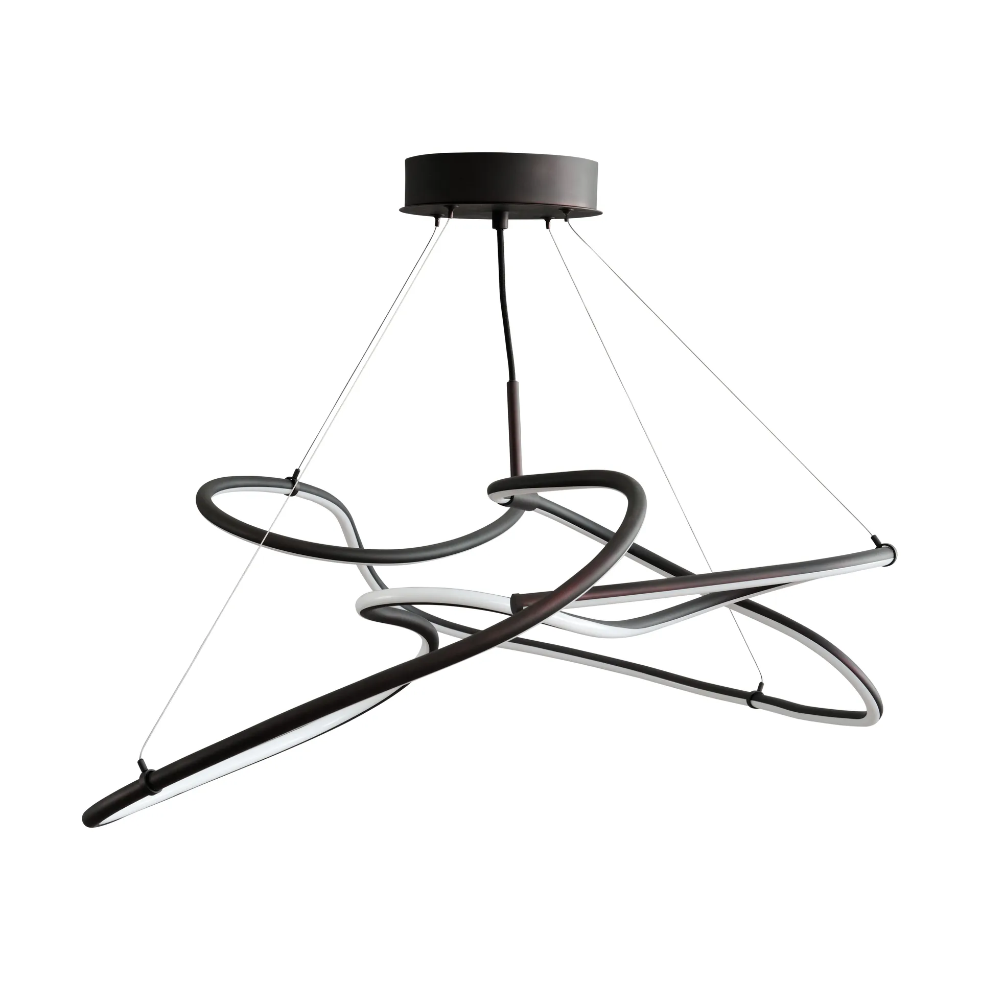 Ghost Chandelier mini loftslampe, Burned black 101 Copenhagen