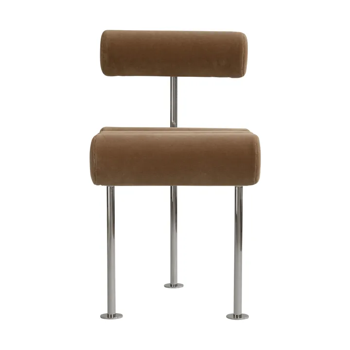 Hiro dining chair - Rustfrit stål-desert - 101 Copenhagen