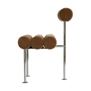 Hiro dining chair - Rustfrit stål-desert - 101 Copenhagen
